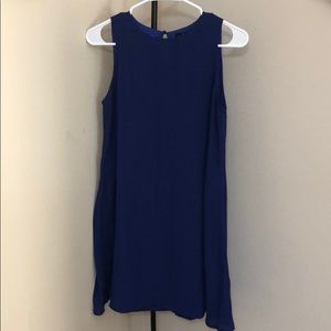 Royal blue dress